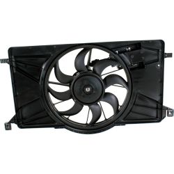 FORD FOCUS HATCHBACK/ST/RS RADIATOR & A/C FAN ASSEMBLY W/MODULE (2.0L WO/ TURBO) OEM#CV6Z8C607R 2015-2018 PL#FO3115189