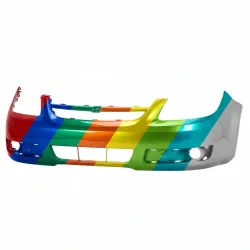 CHEVROLET COBALT FRONT BUMPER COVER PRIMED (W/FOG)(LT MDL)(W/O LUXURY PKG)(W/ UPPER BAR)**CAPA** OEM#19120181 2005-2010 PL#GM1000734C