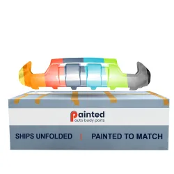 GM TRUCKS & VANS SIERRA/PU 1500 (19 OLD STYLE) FRONT BUMPER SKID PLATE CHROME (SLE;SLT)(FOR PTD BMP)**CAPA** OEM#23243492 2016-2019 PL#GM1015121C