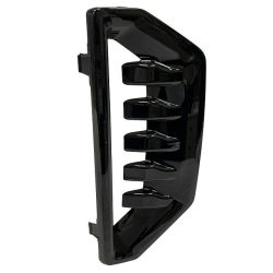 GM TRUCKS & VANS SIERRA/PU 1500 FRONT BUMPER UPPER AIR DUCT COVER RIGHT (Passenger Side) PTD-BLACK OEM#84869628 2022-2025 PL#GM1039287