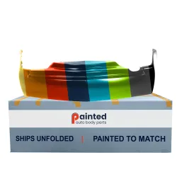 CADILLAC CTS/CTS-V REAR BUMPER COVER PRIMED 2.8L/3.2L(CTS)(SINGLE EXHAUST) OEM#12335546 2003-2007 PL#GM1100653