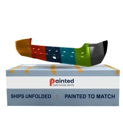 CADILLAC ESCALADE HYBRID REAR BUMPER COVER PRIMED (W/SENSOR)(W/HITCH COVER) **CAPA** OEM#20951798 2009-2013 PL#GM1100784C