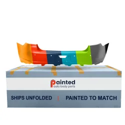 BUICK LUCERNE REAR BUMPER COVER PRIMED (W/ REAR SENSOR)(WO/SIDE SENSOR)(W/VALANCE) OEM#25813609 2008-2011 PL#GM1100819