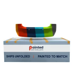 CHEVROLET IMPALA (NEW)(4pc T/L) REAR BUMPER COVER PRIMED (LS/LT)(W/SENSOR)(WO/BLIND SPOT SENSOR) OEM#23378127 2016-2020 PL#GM1100915