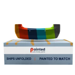 CHEVROLET IMPALA  (NEW)(4pc T/L) REAR BUMPER COVER (LS/LT)(W/SENSOR)(W/BLIND SPOT BRACKET) OEM#23378123 2016-2020 PL#GM1100973