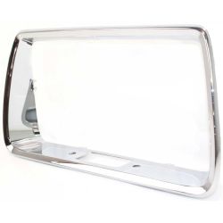 CHEVROLET MALIBU SEDAN REAR LICENSE PLATE CHROME FRAME (EXC 11-12 LS MDL) OEM#15831264 2008-2012 PL#GM1168100