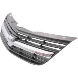 CHEVROLET IMPALA GRILLE ASSEMBLY CHR/SIL (Exc SS & W/ Indy Pkg) (W/O Em OEM#10289769 2000-2005 PL#GM1200428