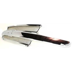 GM TRUCKS & VANS TRAILBLAZER  GRILLE ALL CHROME (W/O WASHER)(EXC 06-09 LT & SS) OEM#GM1200483 2002-2009 PL#GM1200483
