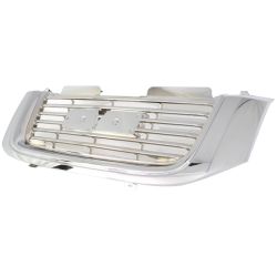 GM TRUCKS & VANS ENVOY (EXC  XUV)  GRILLE ALL CHROME (WO/HEAD LAMP Washer)(SLE) OEM#GM1200487 2002-2004 PL#GM1200487