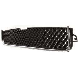 GM TRUCKS & VANS UPLANDER GRILLE UPPER DK GRAY W/CHR FRAME OEM#15184657 2005-2009 PL#GM1200575