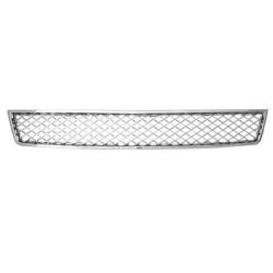 GM TRUCKS & VANS SUBURBAN (CHEVY) GRILLE LOWER CHROME FRAME/SILVER MESH OEM#15946154 2007 PL#GM1200591