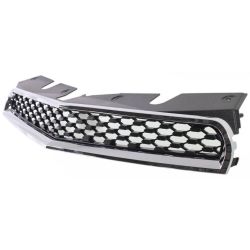 GM TRUCKS & VANS EQUINOX GRILLE UPPER CHR/BLK (VENTED)**CAPA** OEM#25798744 2010-2015 PL#GM1200622C