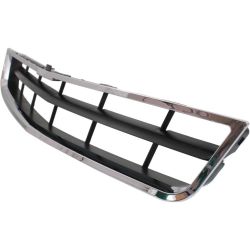 GM TRUCKS & VANS TAHOE HYBRID (CHEVY) GRILLE LOWER SECTION CHR/BLK OEM#15290978 2008-2013 PL#GM1200641