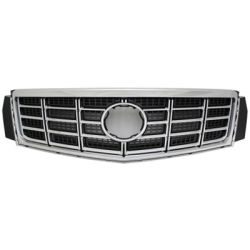 CADILLAC XTS GRILLE ASSEMBLY CHR/BLK (EXC VSPORT)(WO/COLLISION WARNING) OEM#23473084 2014-2017 PL#GM1200670