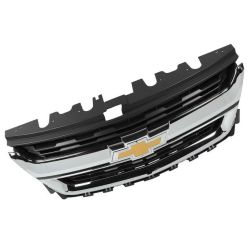 GM TRUCKS & VANS COLORADO GRILLE ASSY CHROME/BLACK BASE/WT/LT 2.5/LT 3.6L (WO/RELINE PKG ) OEM#84408363 2015-2020 PL#GM1200750