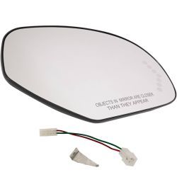 CADILLAC ESCALADE/ESCALADE ESV DOOR MIRROR GLASS RIGHT (Passenger Side) HTD/SIGNAL (ENCASED IN BACKING) OEM#15886196 2007-2014 PL#GM1325138