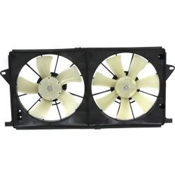 CADILLAC DTS RADIATOR & A/C FAN ASSY (DUAL FAN) OEM#21999691-PFM 2006-2011 PL#GM3115189