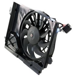 CADILLAC XLR/XLR-V  RADIATOR & A/C FAN ASSY (2nd Design)(SINGLE FAN) OEM#15819952 2005-2009 PL#GM3115202
