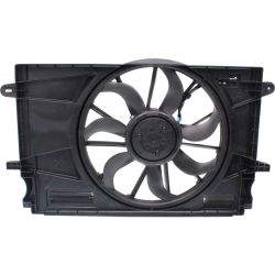 CHEVROLET CRUZE SEDAN RADIATOR & A/C FAN ASSEMBLY (1.4L TURBO)(A/T) OEM#39012568 2016 PL#GM3115290