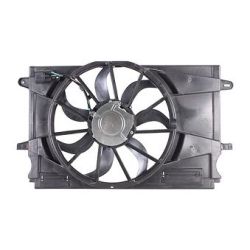 CHEVROLET CRUZE HATCHBACK RADIATOR & A/C FAN ASSEMBLY (1.4L TURBO)(A/T)(SINGLE FAN) OEM#39013323 2017-2019 PL#GM3115303