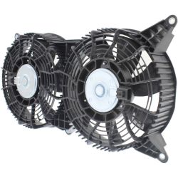CADILLAC SRX  COOLING (AUXILLARY) FAN ASSY (3.6/4.6L W/TOWING)(DUAL FAN) OEM#89022527-PFM 2004-2008 PL#GM3120101