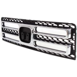 HONDA RIDGELINE GRILLE BLACK W/CHR MOLDING (W/HONEYCOMB) OEM#71100SJCA00ZA 2006-2008 PL#HO1200183