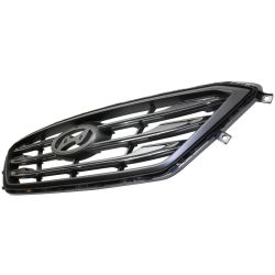HYUNDAI SONATA GRILLE SILVER/CHR-BLK MOLDING (WO/AUTO CRUISE)(SPORT BMP) OEM#86350C2300 2015-2017 PL#HY1200182