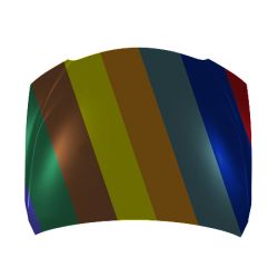 LEXUS IS 250/200t/300/350 (SEDAN) HOOD (STEEL) OEM#5330153100-PFM 2021-2023 PL#LX1230143