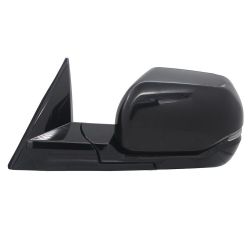 TOYOTA TUNDRA DOOR MIRROR LEFT (Driver Side) PWR/HTD/SIGNAL/MEMORY/P-FOLD/BSD (WO/CAMERA)(PTM)(WO/DIM) OEM#879400C681-PFM 2022-2024 PL#TO1320437