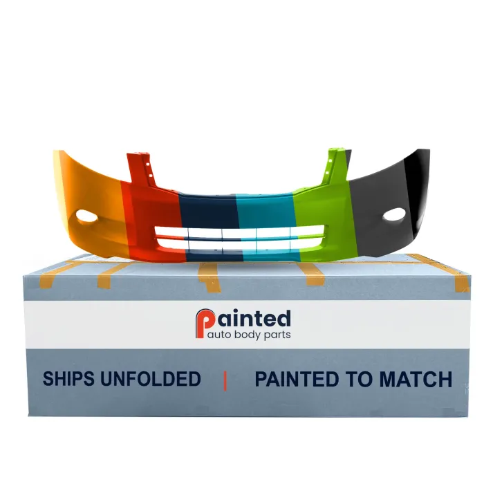 HONDA ACCORD SEDAN FRONT BUMPER COVER PRIMED W/FOG (6 CYL) OEM