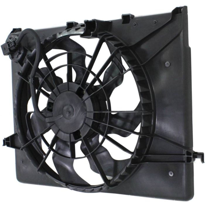 ryuna HYUNDAI SONATA RADIATOR & A/C FAN ASSEMBLY (2.0L)(TURBO)(SINGLE