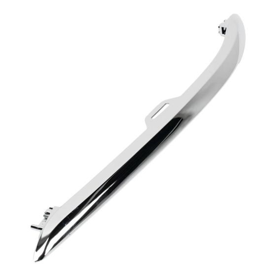 Front Bumper Upper Grille w/ Chrome Trim Assembly For 2016 2017