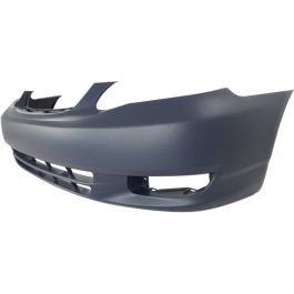 Primed Front Bumper Cover Fascia For 2003-2004 Toyota Corolla CE Le 5211902915