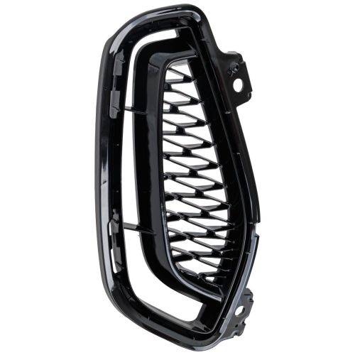 ACURA RDX FRONT BUMPER OUTER GRILLE RIGHT (Passenger Side) PTD-BLACK OEM#71103TJBA60 2022-2025 PL#AC1039126