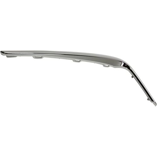 ACURA MDX  FRONT BUMPER COVER MLDG SIDE CHROME LEFT (Driver Side) (EXC A-SPEC)**CAPA** OEM#71109TZ5A00 2017-2020 PL#AC1046102C