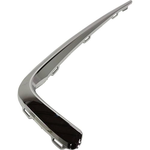 ACURA MDX  FRONT BUMPER COVER MLDG SIDE CHROME RIGHT (Passenger Side) (EXC A-SPEC)**CAPA** OEM#71104TZ5A00 2017-2020 PL#AC1047102C