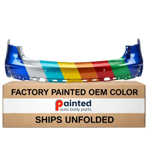 ACURA MDX SPORT HYBRID REAR BUMPER COVER PRIMED (W/SENSOR)**CAPA** OEM#04715TZ5A60ZZ 2017 PL#AC1100179C