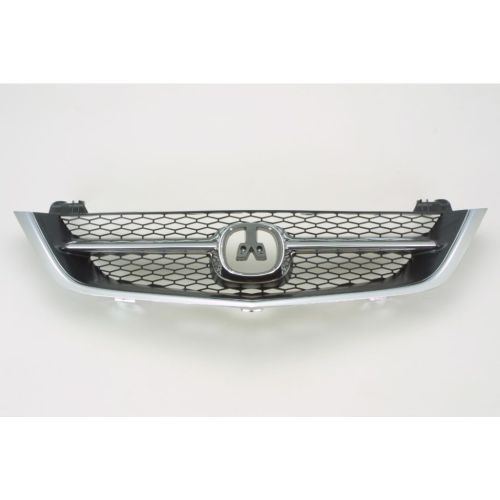 ACURA TL (3.2TL) GRILLE CHROME ASSY(GRILLE+LWR & CTR MLDG)(W/O UPPER MLDG) OEM#PERFORMANCE 2002-2003 PL#AC1200107