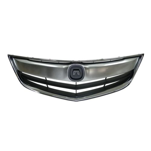 ACURA ILX GRILLE ASSEMBLY CHR/DK-GRAY (W/UPPER&OUTER CHROME MLDG) OEM#71121TX6A11-PFM 2013-2015 PL#AC1200117