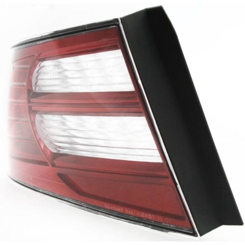 ACURA TL TAIL LAMP UNIT LEFT (Driver Side) (BASE/NAVI MDL) OEM#33551SEPA11 2007-2008 PL#AC2818107