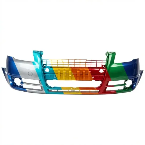 AUDI A4 CABRIO FRONT BUMPER COVER PRIMED (W/O WASHER)(WO/S LINE) OEM#8E0807105NGRU 2007-2009 PL#AU1000142