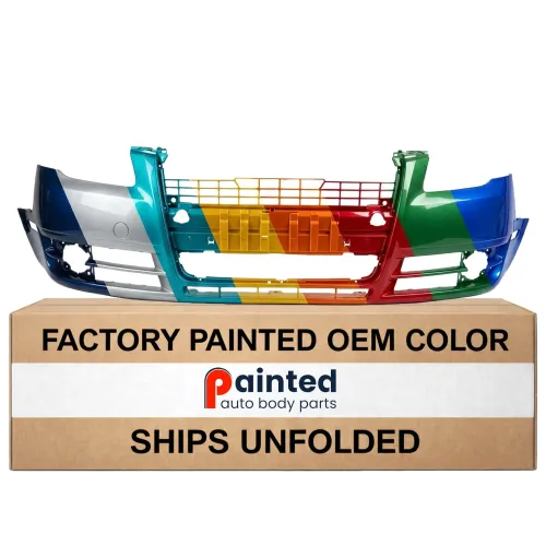 AUDI A4 SEDAN/WAGON (GEN 3) (2.0L/3.2L) FRONT BUMPER COVER PRIMED (WO/WASHER)(WO/S LINE)**CAPA** OEM#8E0807105NGRU 2005-2008 PL#AU1000142C
