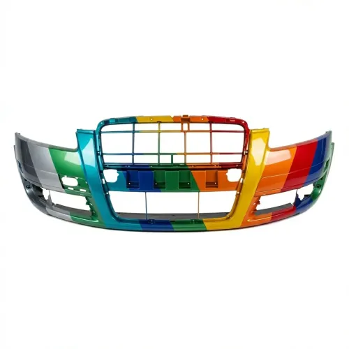 AUDI A6 SEDAN /WAGON FRONT BUMPER COVER PRIMED (W/O WASHER)(WO/S-LINE) OEM#4F0807105DGRU 2005-2008 PL#AU1000156