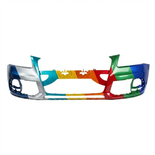 AUDI Q5 / SQ5 FRONT BUMPER COVER PRIMED (2.0L)(3.0L DIESEL)(WO/WASHER)(WO/SENSOR) **CAPA** OEM#8R0807065GRU 2013-2017 PL#AU1000197C