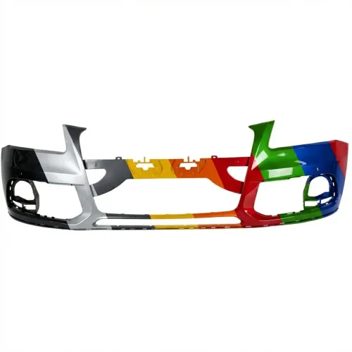 AUDI Q5 / SQ5 FRONT BUMPER COVER PRIMED (2.0L)(3.0L DIESEL)(WO/WASHER)(W/ SENSOR) **CAPA** OEM#8R0807065BGRU 2013-2017 PL#AU1000198C