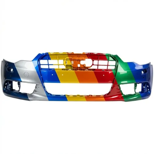 AUDI A6 SEDAN FRONT BUMPER COVER PRIMED (W/PK SENSOR)(WO/PK ASSIST)(WO/S-LINE) **CAPA** OEM#4G0807065AGRU 2012-2015 PL#AU1000208C