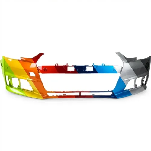 AUDI A4 SEDAN FRONT BUMPER COVER PRIMED (WO/WASHER)(W/2 SENSOR)(WO/S-LINE) OEM#8W0807065NGRU 2017-2018 PL#AU1000236