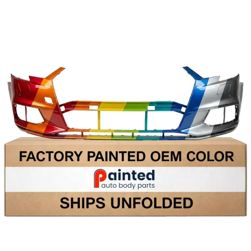 2017-2020 AUDI A3 Front bumper CAPA  OEM# 8V5807065SGRU PL# AU1000244C