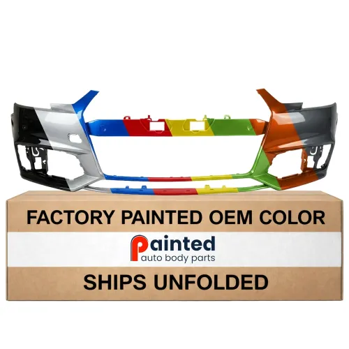 2017-2019 AUDI A4 / S4 Front bumper CAPA OEM# 8W0807065SGRU PL# AU1000276C