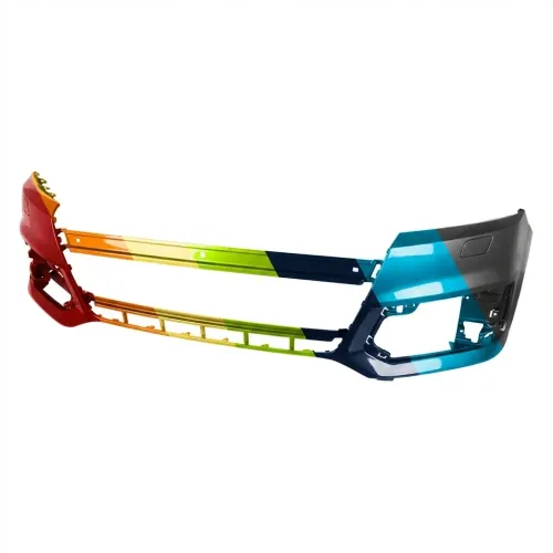 AUDI Q7 FRONT BUMPER COVER PRIMED (WO/WASH)(WO/PK ASSIST)**CAPA** OEM#4M0807065FGRU 2017-2019 PL#AU1000277C